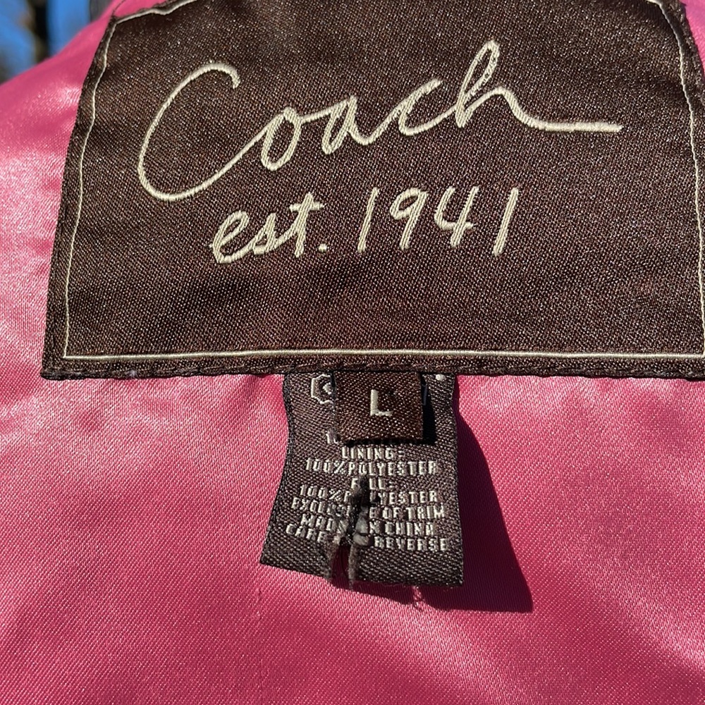 Coach Signature Quilted Jacket - Picture 9 of 10
